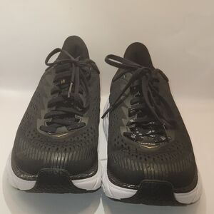 Hoka One One Black and White Womens Running Shoes Size 11